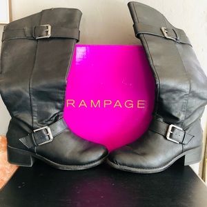 RAMPAGE Tall vegan Boots size 8